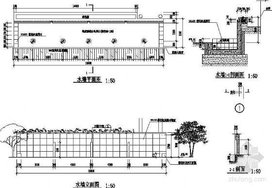 墙排水详图资料下载-水墙详图