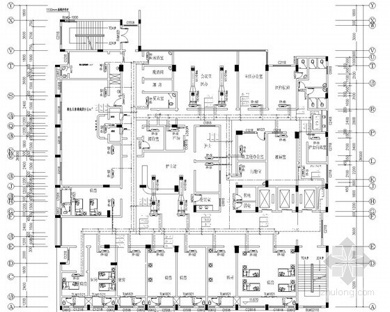 医院空调系统设计图纸资料下载-医院住院门诊综合大楼空调系统设计施工图（地源热泵）