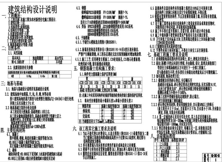 户型为3层新农村独栋别墅建筑方案设计（包含CAD）-建筑设计说明