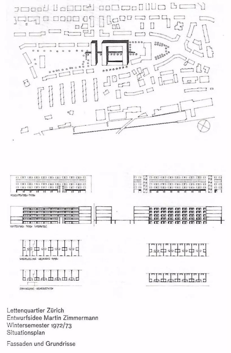 彼得艾森曼6号住宅资料下载-罗西与当代瑞士城市建筑