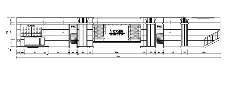 杭州酒店全套图纸资料下载-现代风格大酒店全套图纸