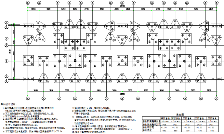住宅带阁楼施工图资料下载-6层带阁楼住宅框架结构施工图（CAD，14张）