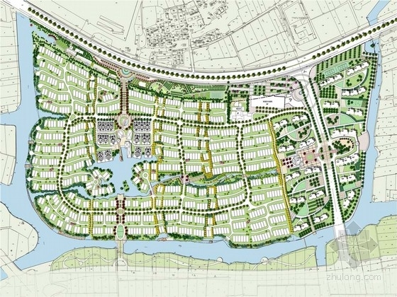 法式居住区文本资料下载-[宁波]法式风情居住区景观规划设计方案