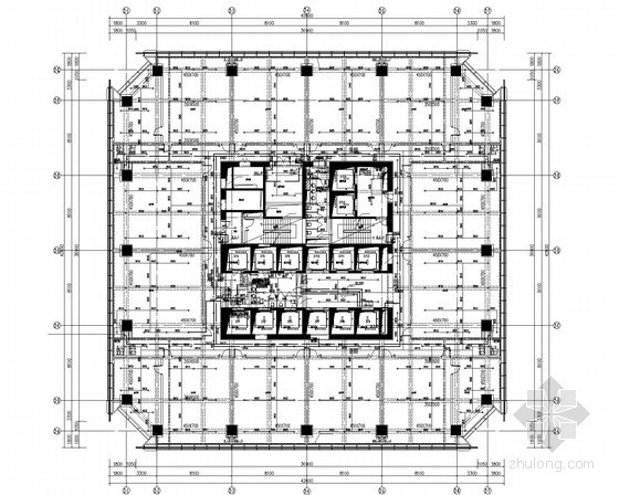 三层办公楼消防施工图资料下载-[安徽]17万平超高层办公楼给排水消防施工图（气体灭火）