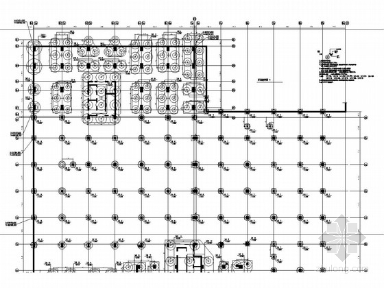 艺术中心电影院室内装修图资料下载-[广东]地上二层框架结构电影院及商业区结构施工图