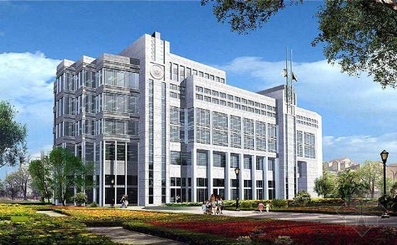 配楼3d模型资料下载-某办公楼