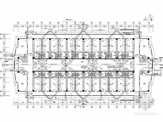 七层宿舍楼建筑施工图资料下载-7层宿舍楼给排水施工图纸