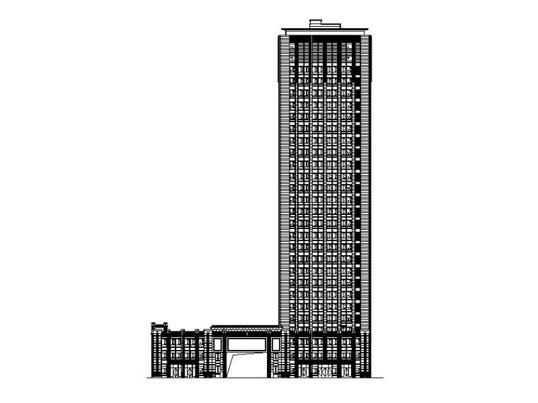 浙江超高层绿色资料下载-[浙江]超高层办公大楼绿色建筑设计施工图