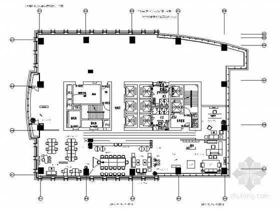 福建办公楼建筑图纸资料下载-[福建]综合型现代企业集团办公楼施工图（含效果）