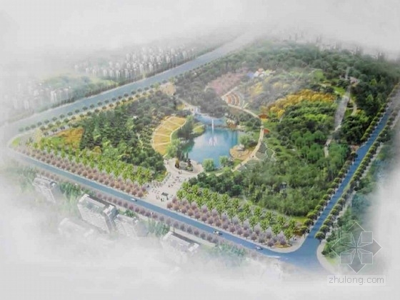 公园休憩景观资料下载-[陕西]综合型休憩植物园景观规划设计方案