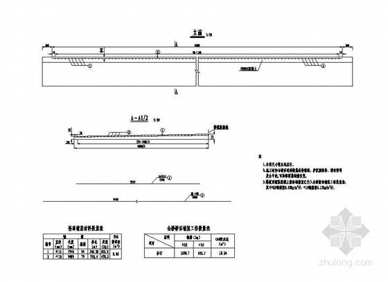 混凝土铺装详图资料下载-1×10米预应力混凝土空心板桥面铺装节点详图设计