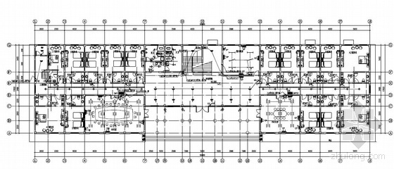水泥厂施工图设计资料下载-安徽某水泥厂三层公寓照明施工图