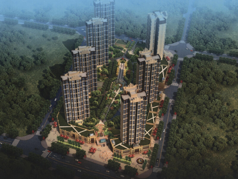 高层住宅楼建筑设计说明资料下载-[重庆]高层住宅及沿街配套商业建筑设计方案文本