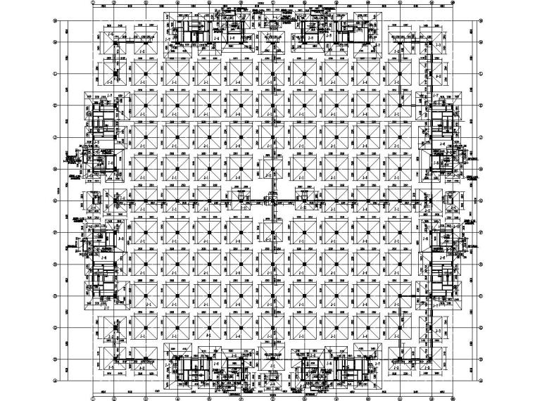 江苏框架结构九层施工设计资料下载-[江苏]七层框架结构工业厂房结构施工图