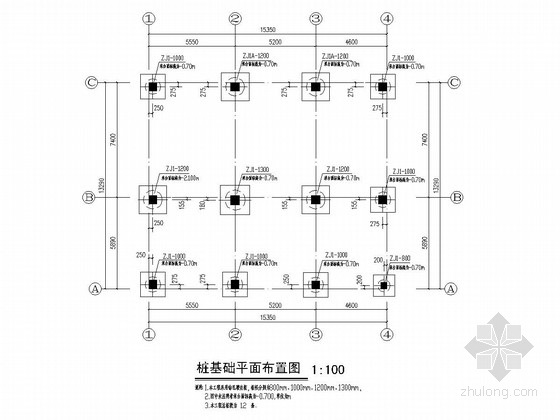 私人住宅建筑图资料下载-七层框架结构私人住宅结构施工图