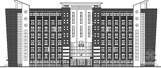 某八层青少年活动中心建筑施工图