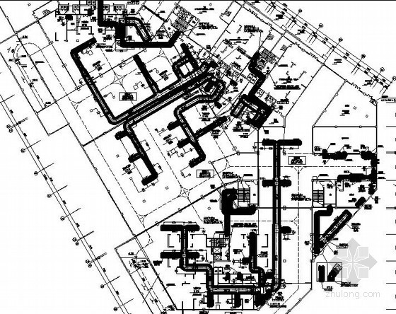 独立式住宅施工图设计资料下载-[贵州]高层住宅楼通风排烟设计施工图（2层地下室 含负荷计算书)
