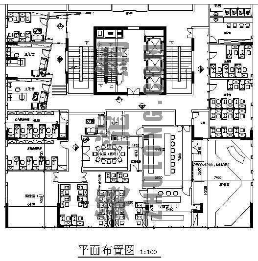 演播室设计CAD图资料下载-演播室装修工程施工图