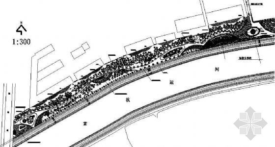 隋唐运河公园设计资料下载-杭州城东桥段运河公园北段施工图