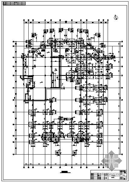 地下空间主体结构资料下载-天津某俱乐部主体地下结构图