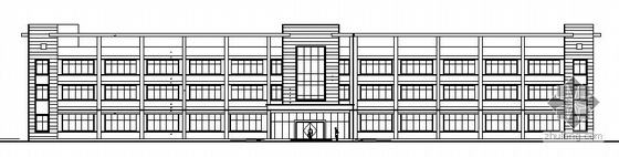 三层厂房建筑图资料下载-某三层厂房建筑方案图