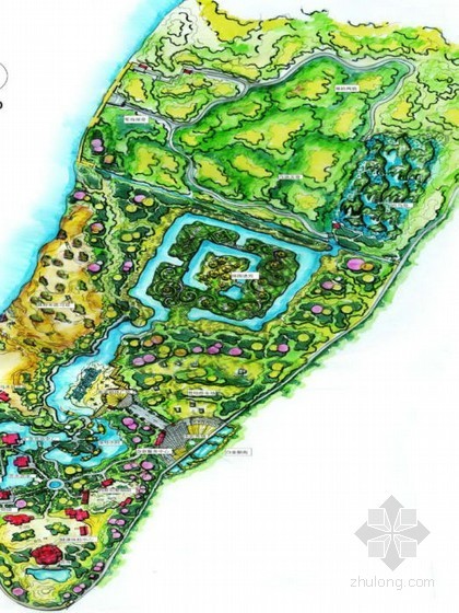 度假区概念规划方案资料下载-[银川]旅游度假区总体概念规划方案