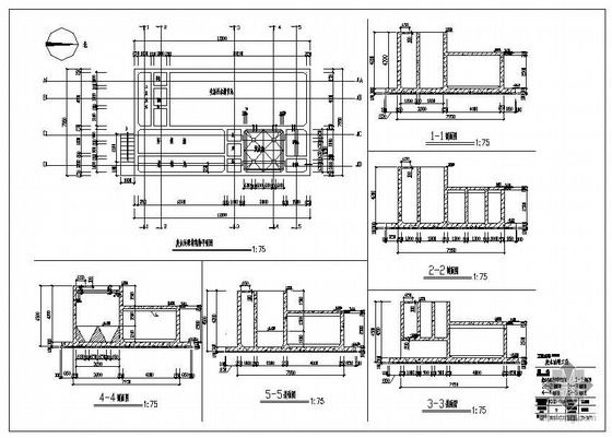 门窗工程图纸资料下载-某废水治理工程图纸