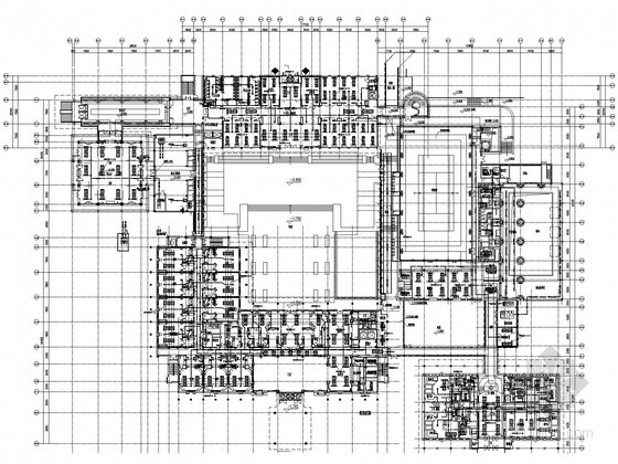 内蒙古原理图资料下载-[内蒙]国宾馆暖通空调初步设计图纸