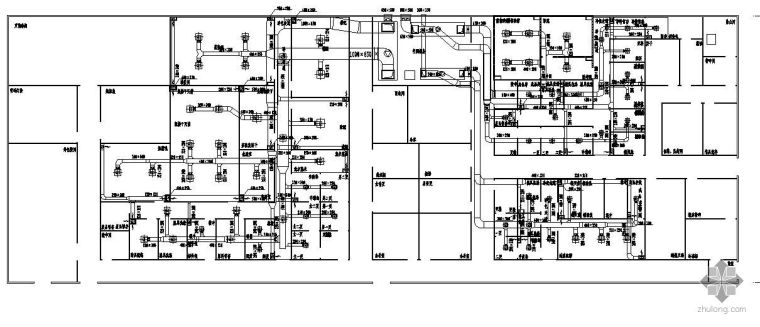 SMT车间空调方案资料下载-某车间净化空调图