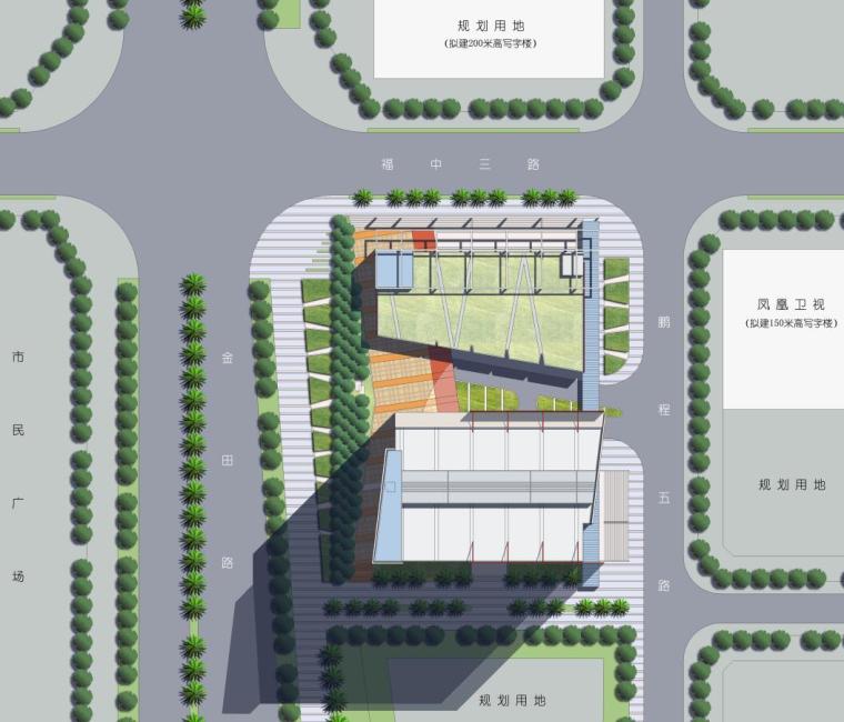 [北京 ]安联大厦建筑方案文本居住区建筑方案文本（JPG+34页）-总平面图