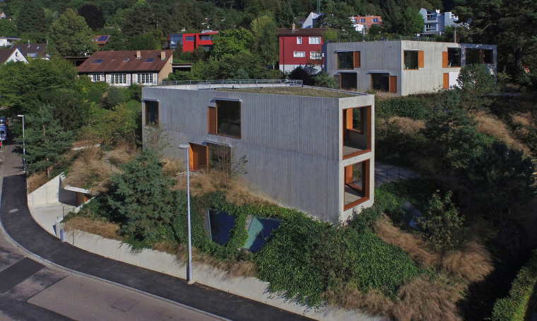 家庭共享空间资料下载-瑞士双家庭公寓住宅
