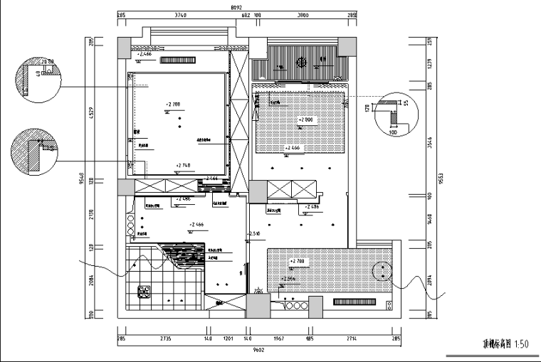 小住宅结构施工图资料下载-上田小区小跃层结构住宅设计施工图（附效果图）