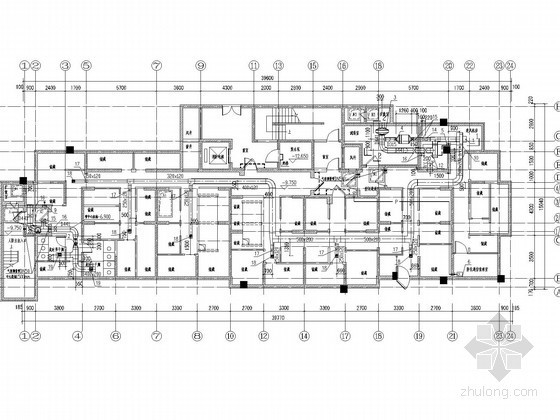 冷库建筑施工图设计资料下载-[河北]高层住宅建筑通风防排烟系统设计施工图（供暖设计）