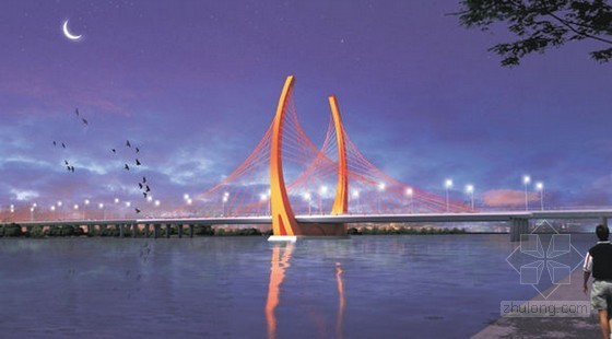 斜拉桥主塔专项技术方案资料下载-100m跨径支承体系独塔斜拉桥超全施工组织设计（412页图文丰富）