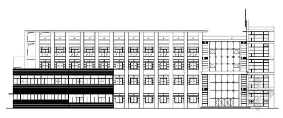 公司办公楼建筑设计施工图资料下载-上海某软件公司办公楼建筑施工图
