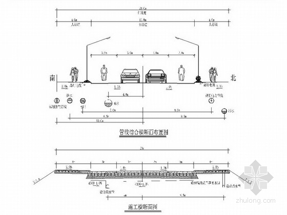 砖砌排水井施工图资料下载-[安徽]市政道路排水工程施工图设计17张