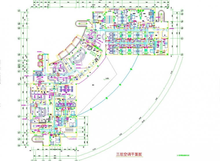 厨房排烟量资料下载-[天津]多层餐饮建筑空调通风及防排烟系统设计施工图（采暖设计）