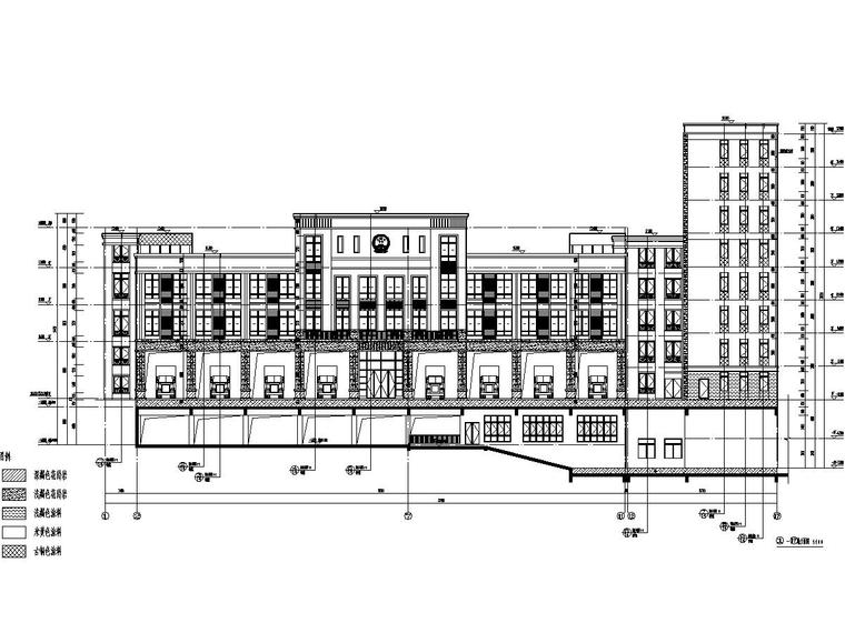 消防站办公楼及训练塔建筑结构全套图-7.jpg