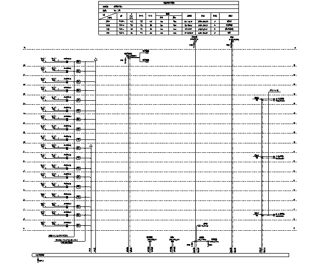 江苏南京大型商品房项目机电设备施工图-竖向配电系统