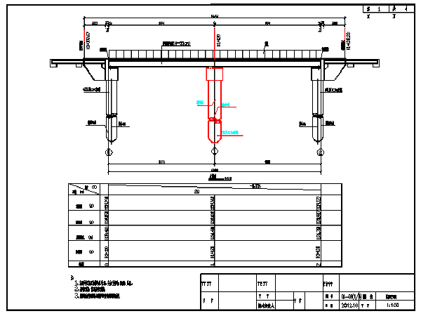 桥施工场地布置图资料下载-跨径10米简支桥施工图（18张）