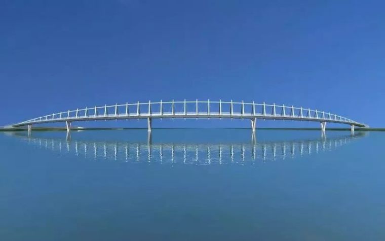 钢箱梁人行景观桥设计资料下载-太原“汾河之冠”人行景观桥,尽展结构技艺之美!