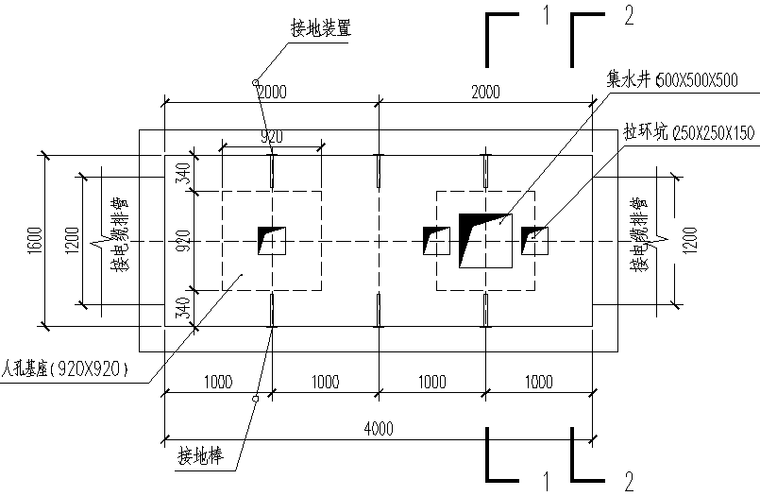 [重庆]城市副中心1741米城市次干路施工设计图纸(道路/边坡/交通/电气/给排水)_4