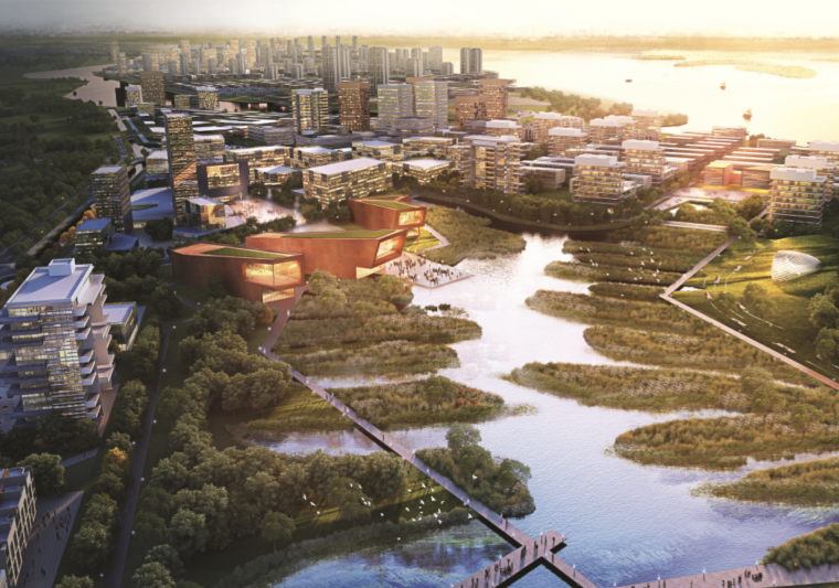 新加坡圣淘沙规划设计资料下载-[马来西亚]SASAKI森林城市建筑规划设计方案文本