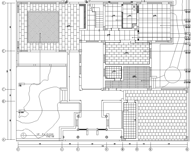 室内设计二层别墅资料下载-[江苏]常熟市辛庄二层别墅A楼室内设计施工图