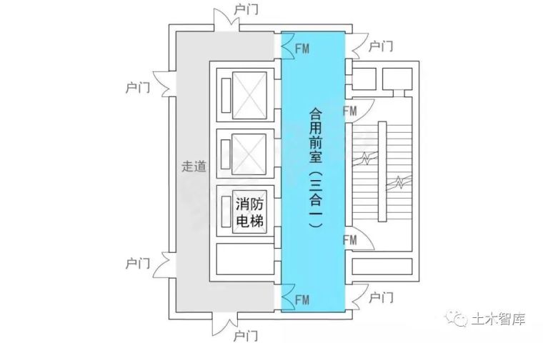 建筑核心筒消防疏散方案分析_3