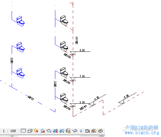 建筑分析图绘制技巧资料下载-BIM软件小技巧Revit管道三维系统图的绘制