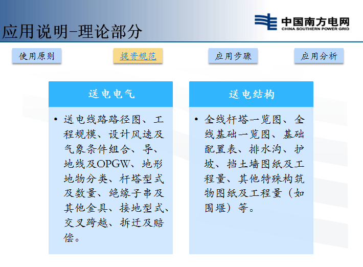 10kV架空线路典型造价—中国南方电网-应用说明-理论部分