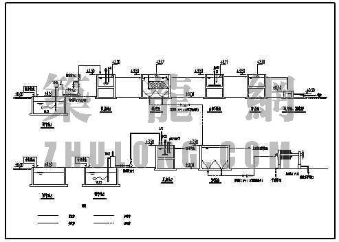 矿选废水工艺流程图资料下载-电镀废水处理工艺流程图