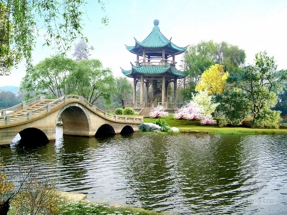 [武汉]“水绿之间”为主题的自然生态公园景观规划设计方案-景观效果图