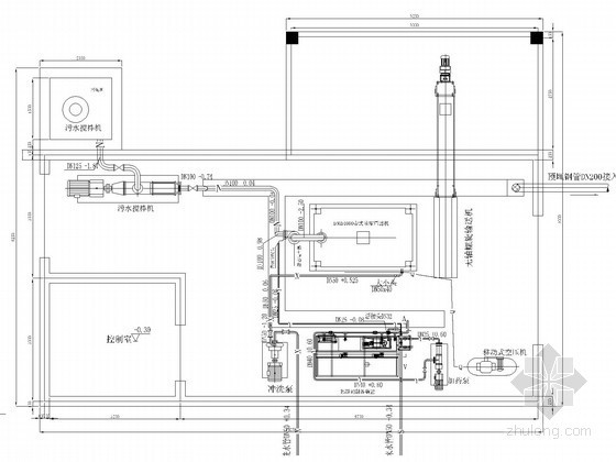 uasb反应器选型资料下载-啤酒污水处理厂工艺全套图纸
